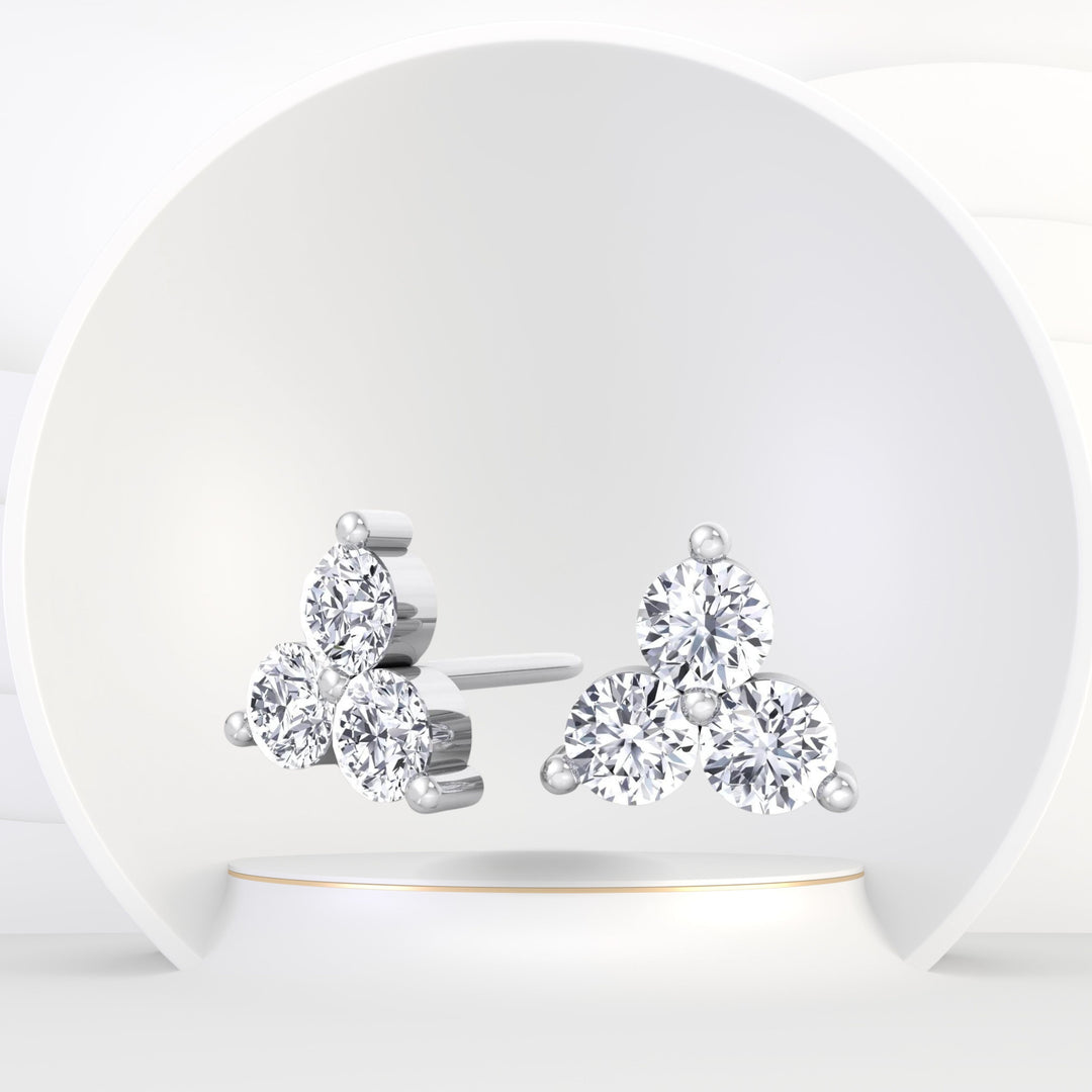 London 3 Piece Diamond Studs