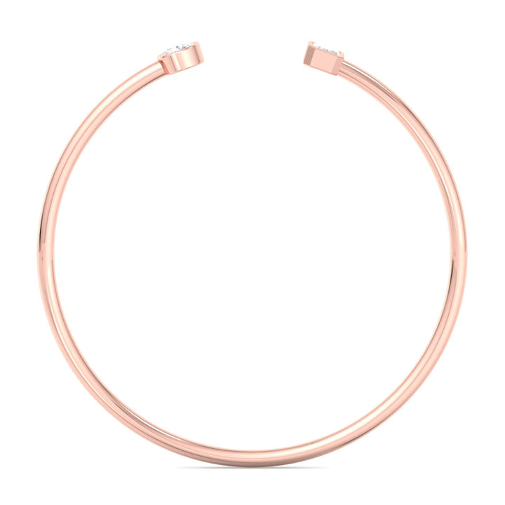 bezel-set-round-cut-emerald-cut-diamond-open-cuff-bangle-solid-rose-gold