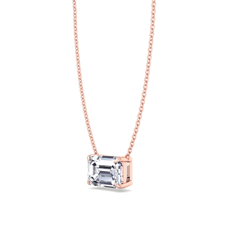 emerald-shape-diamond-pendant-in-rose-gold