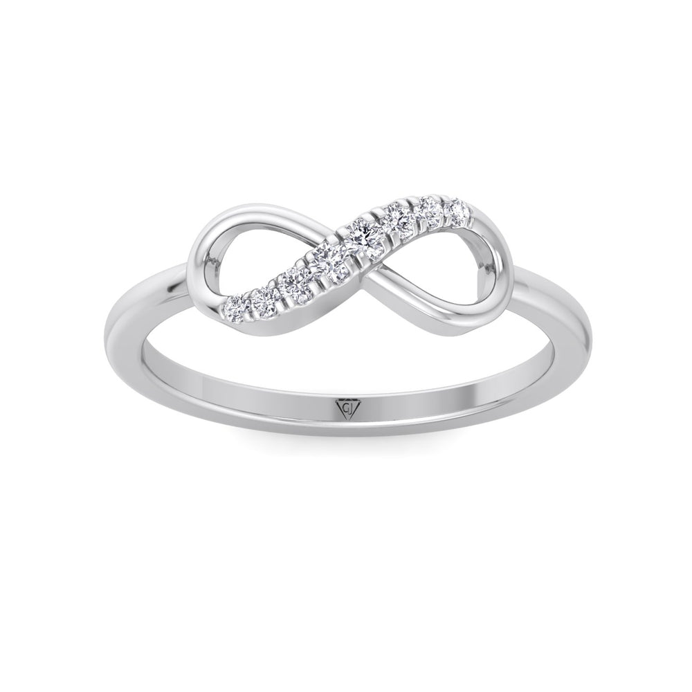 Elena - Diamond Infinity Band - Gem Jewelers Co