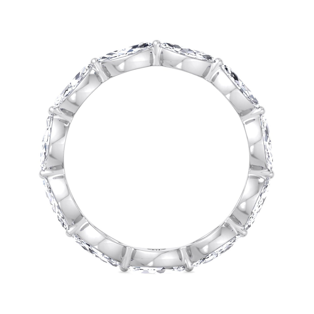 Acerra - East to West Marquise Shape Diamond Eternity Band - Gem Jewelers Co