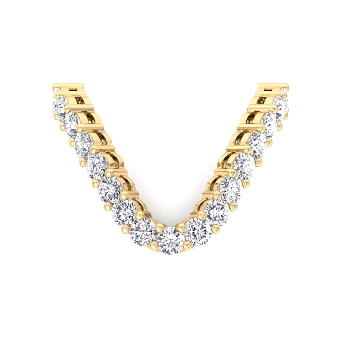 Round Shape Natural Diamond Vanki Ring