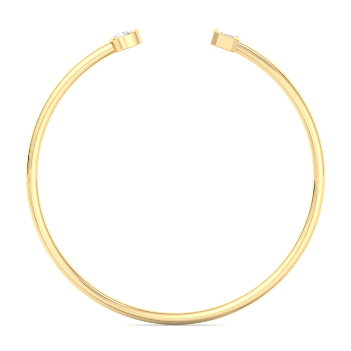 bezel-set-round-cut-emerald-cut-diamond-open-cuff-bangle-solid-yellow-gold