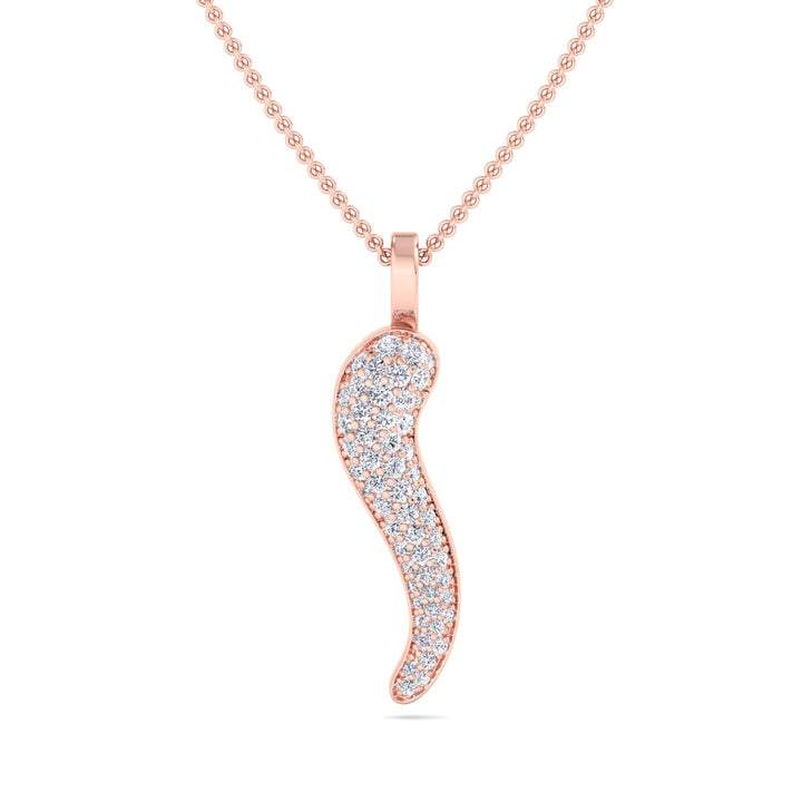diamond-italian-horn-pendant-rose-gold