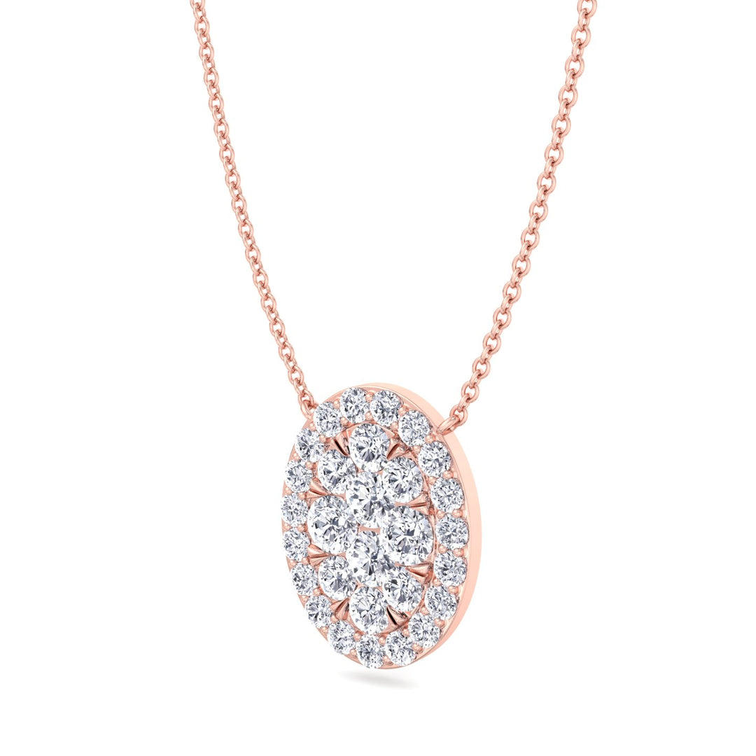 oval-shape-diamond-pendant-necklace-in-rose-gold