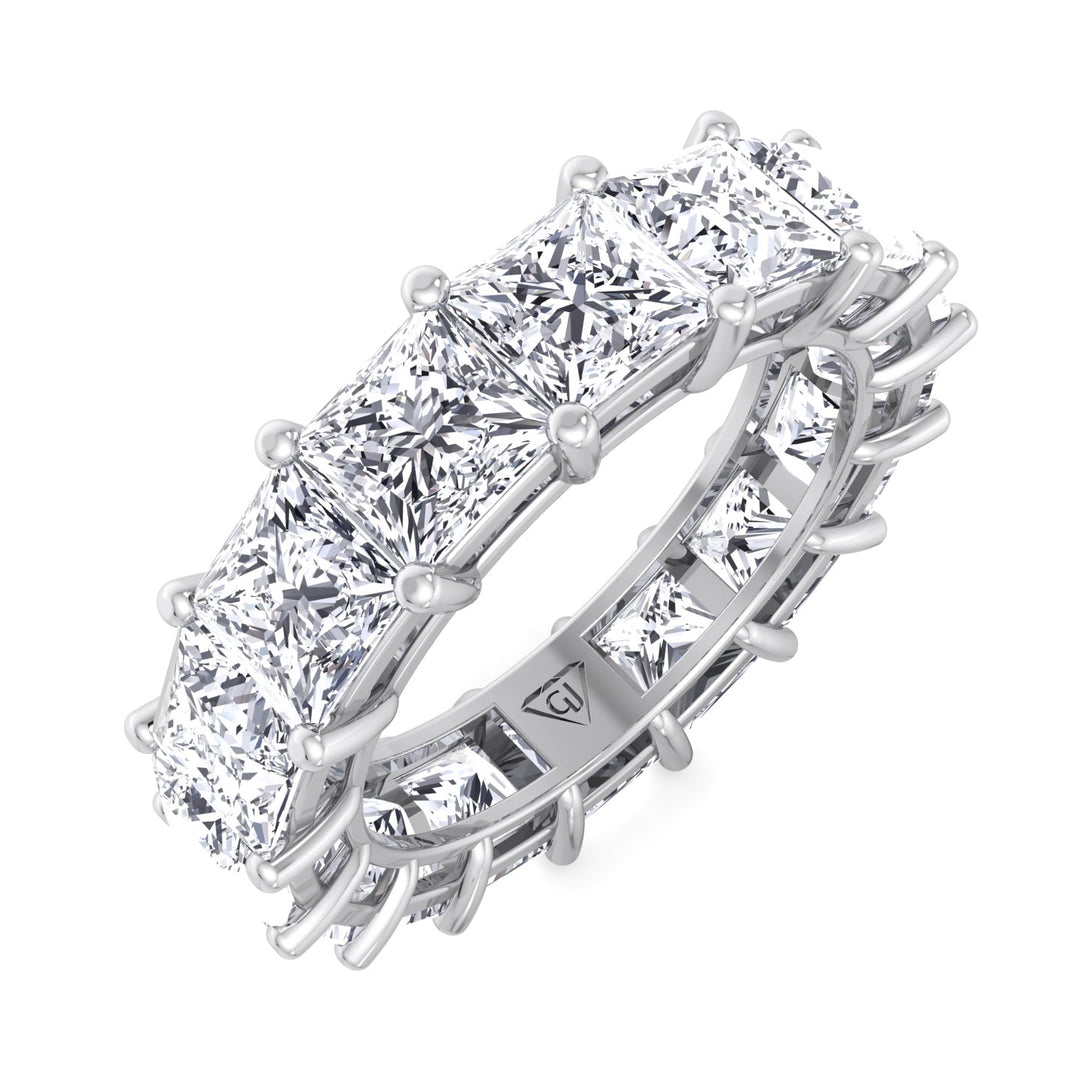 prinscess-cut-prong-setting-diamond-eternity-band-solid-white-gold