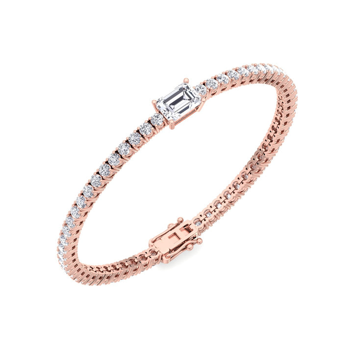 emerald-cut-center-stone-diamond-tennis-bracelet-solid-rose-gold