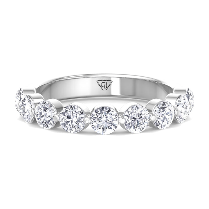 round-cut-floating-diamond-semi-eternity-band-in-white-gold
