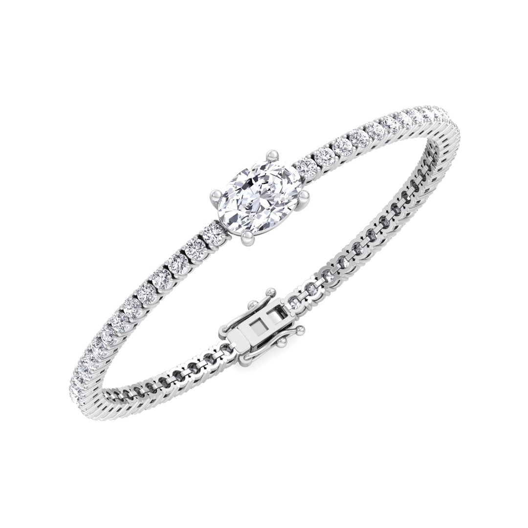 oval-cut-center-stone-diamond-tennis-bracelet-in-solid-white-gold