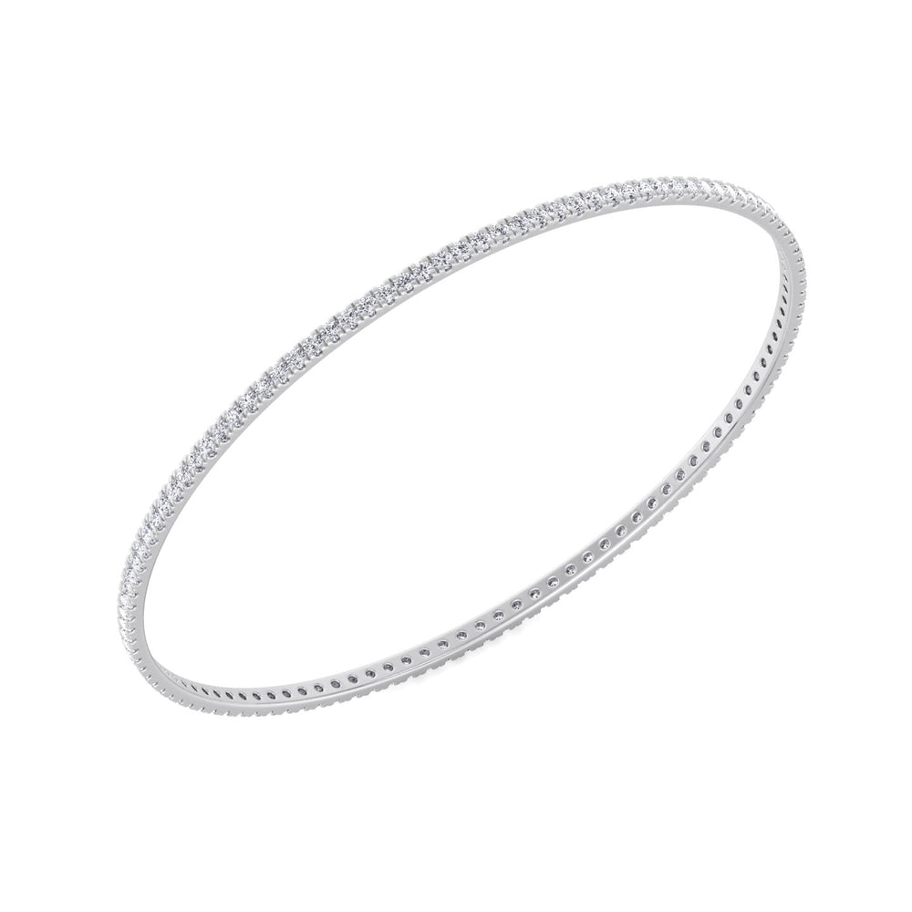 round-cut-diamond-bangle-solid-white-gold