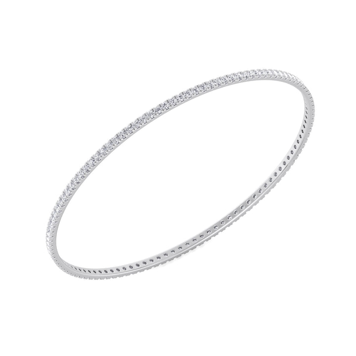 round-cut-diamond-bangle-solid-white-gold