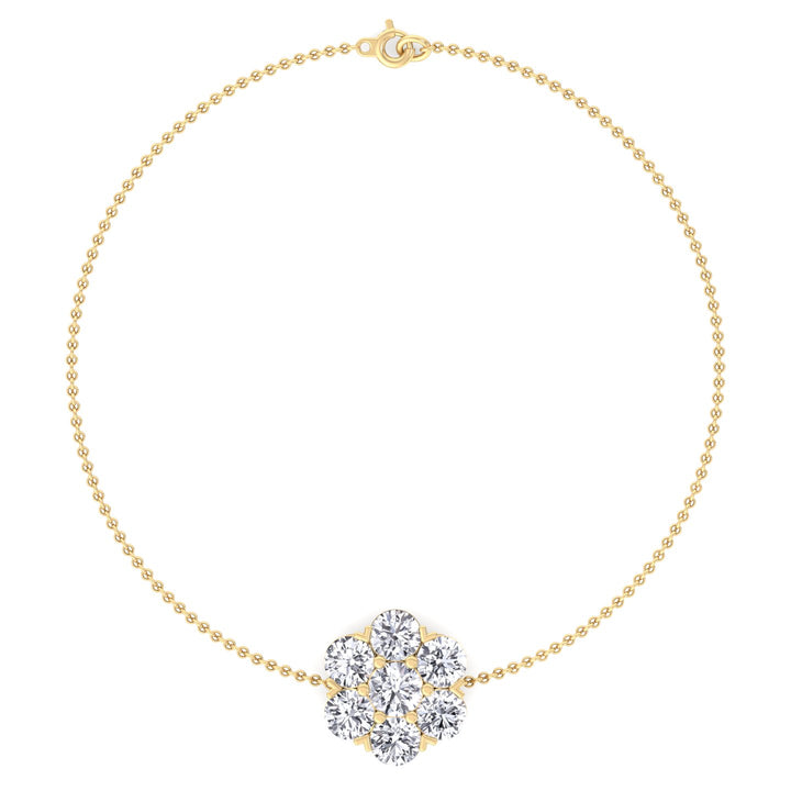 diamond-cluster-flower-rolo-bracelet-in-14k-yellow-gold