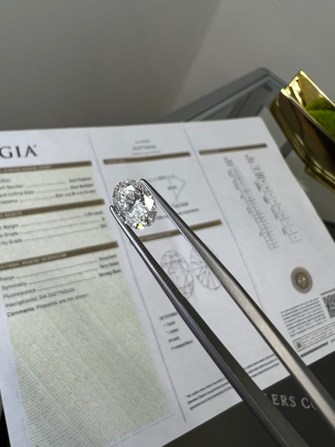 GIA Certified Loose Diamond 1.50Ct Oval Cut - Gem Jewelers Co