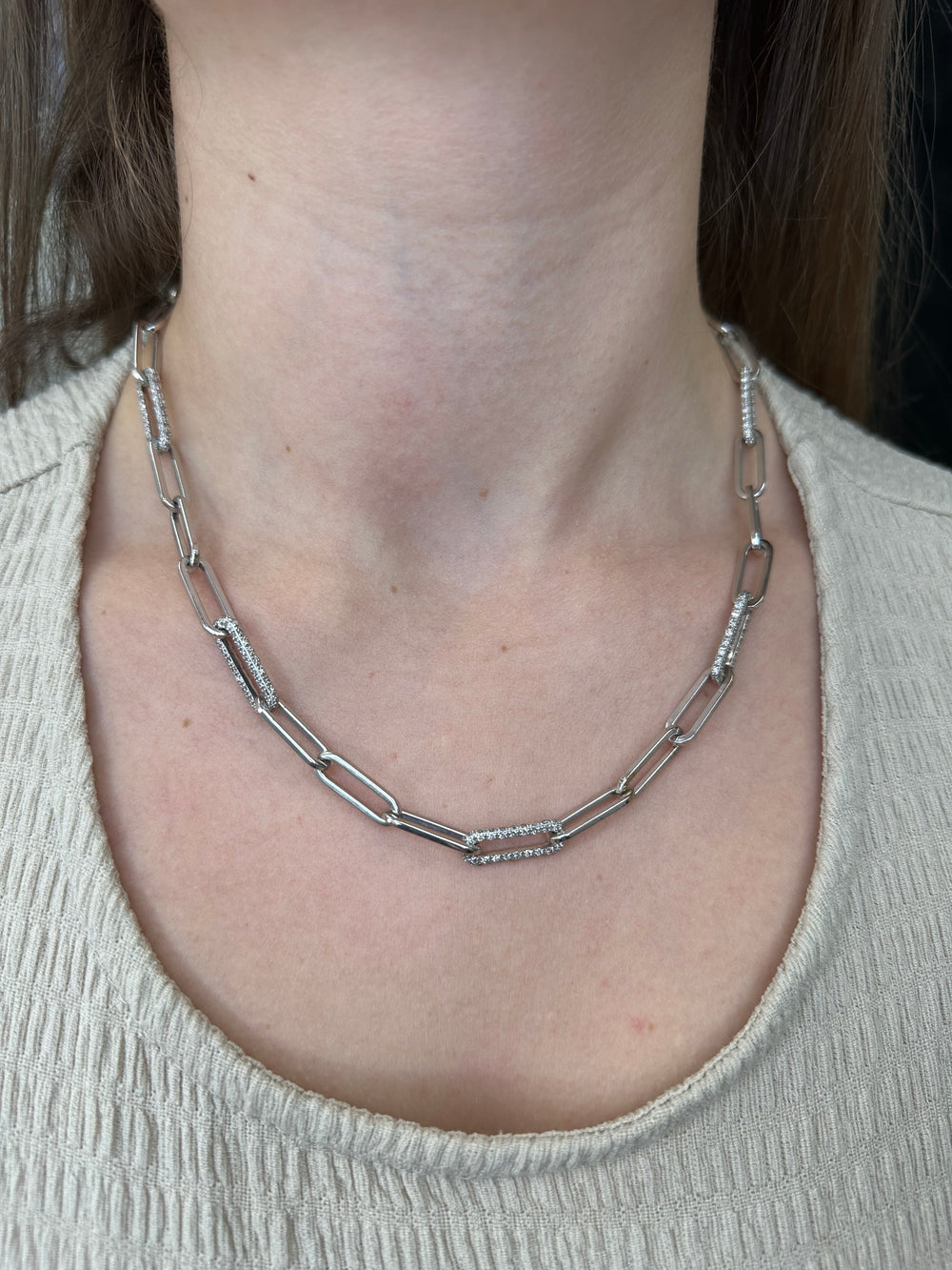 diamond-paperclip-link-necklace-in-14k-white-gold