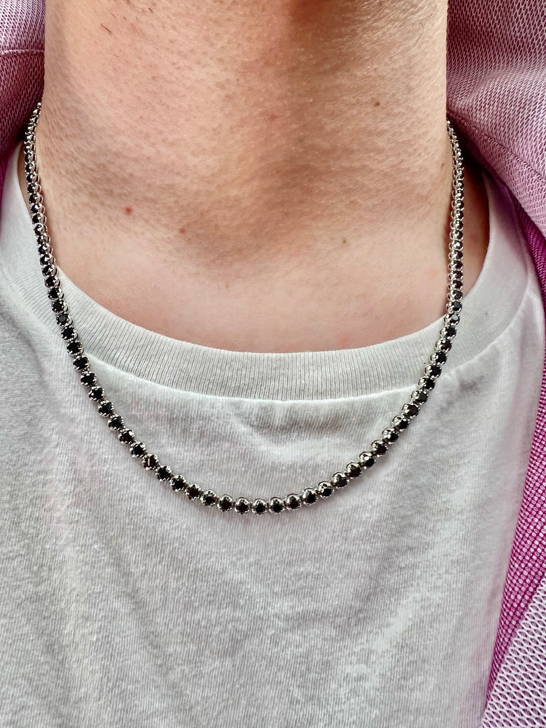 15-carat-black-diamond-tennis-necklace-in-14k-yellow-gold-for-both-women-and-men