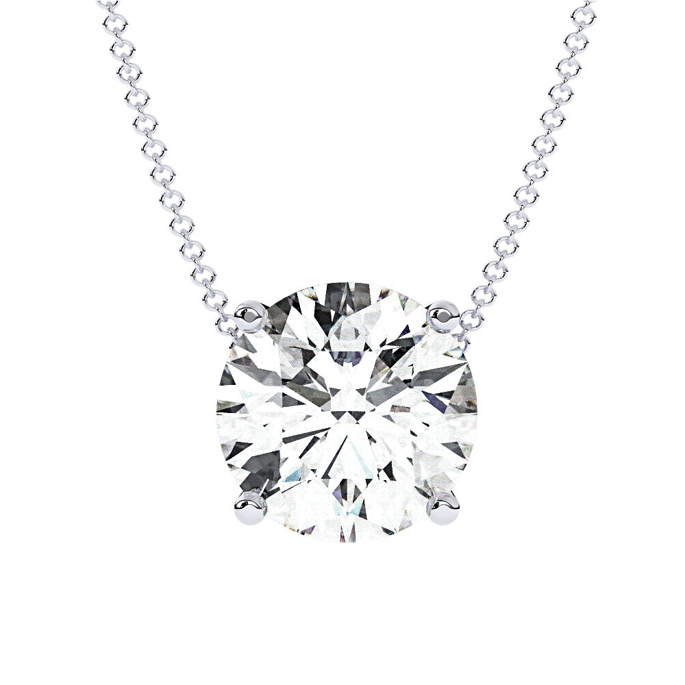 Classic-Round-Diamond-Pendant-in-white-gold