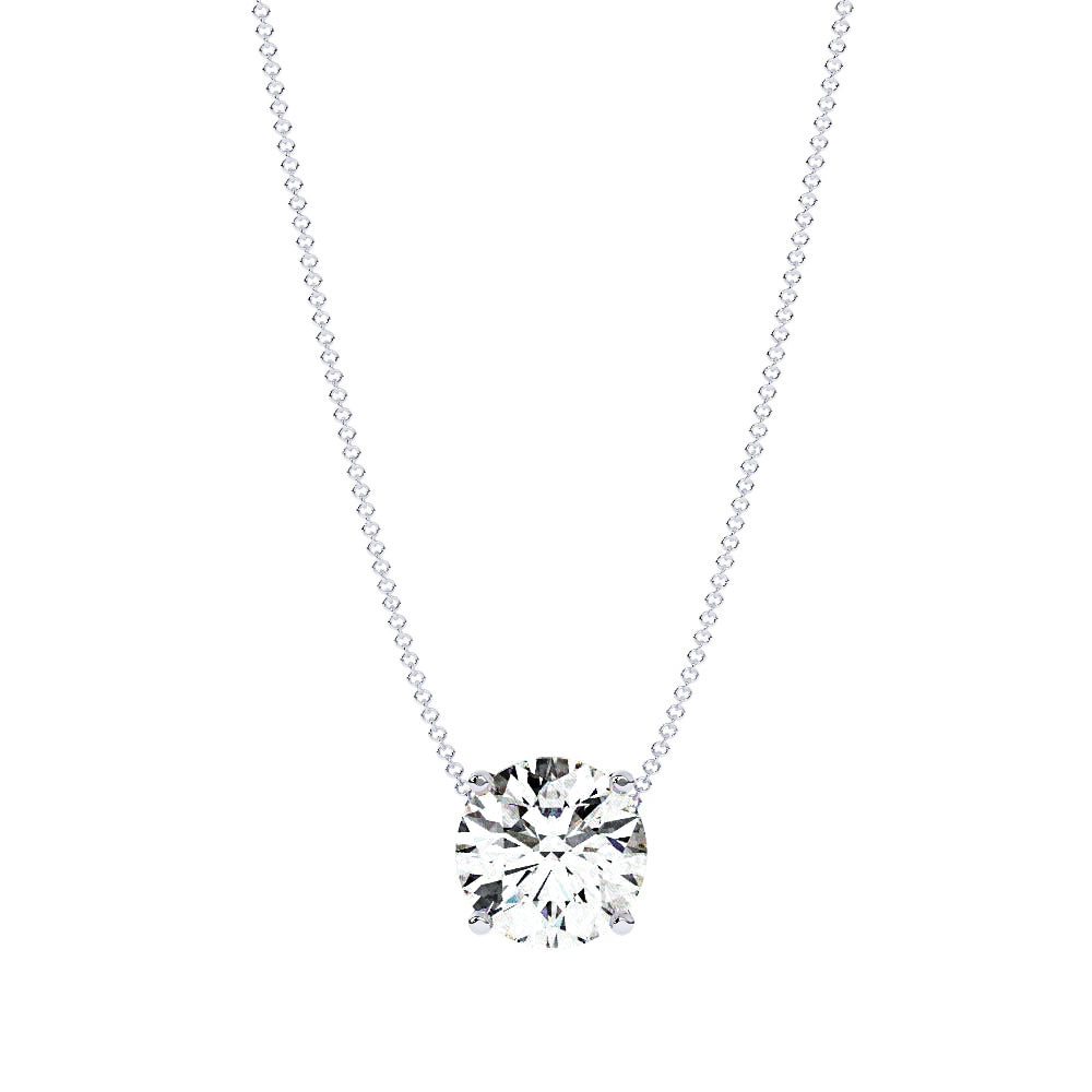 Classic-Round-Diamond-Pendant
