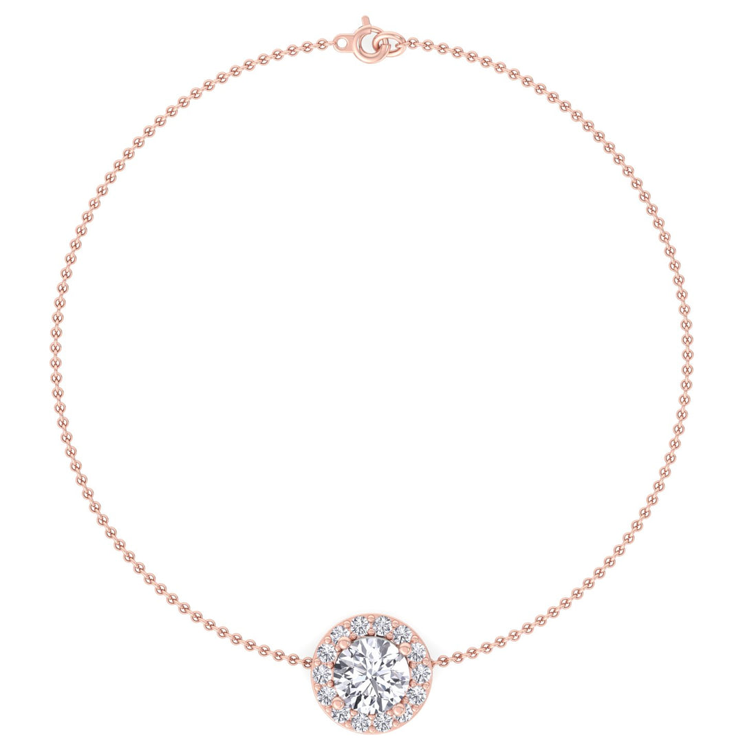 round-cut-halo-diamond-rolo-bracelet-in-14k-rose-gold