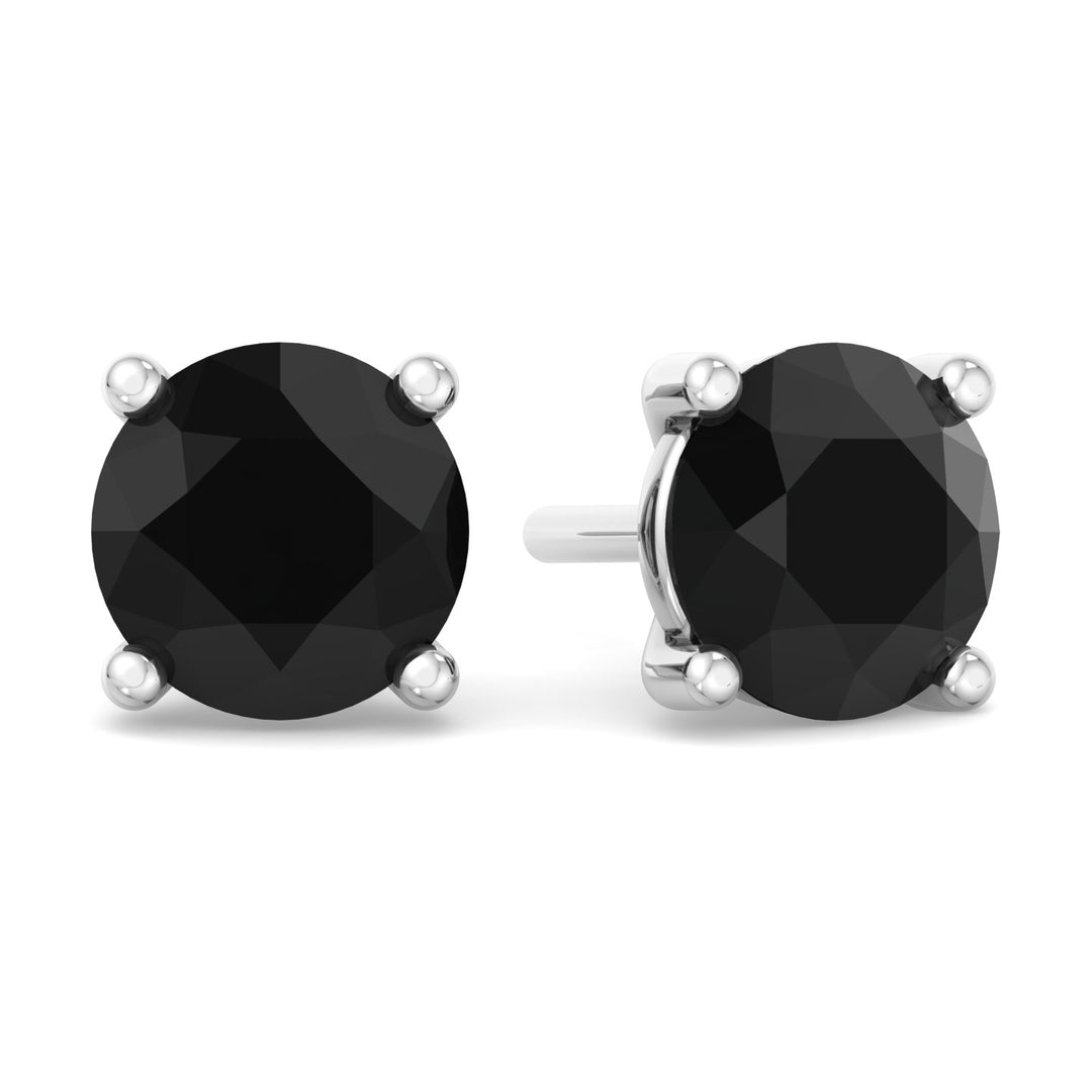 mens-round-black-diamond-studs