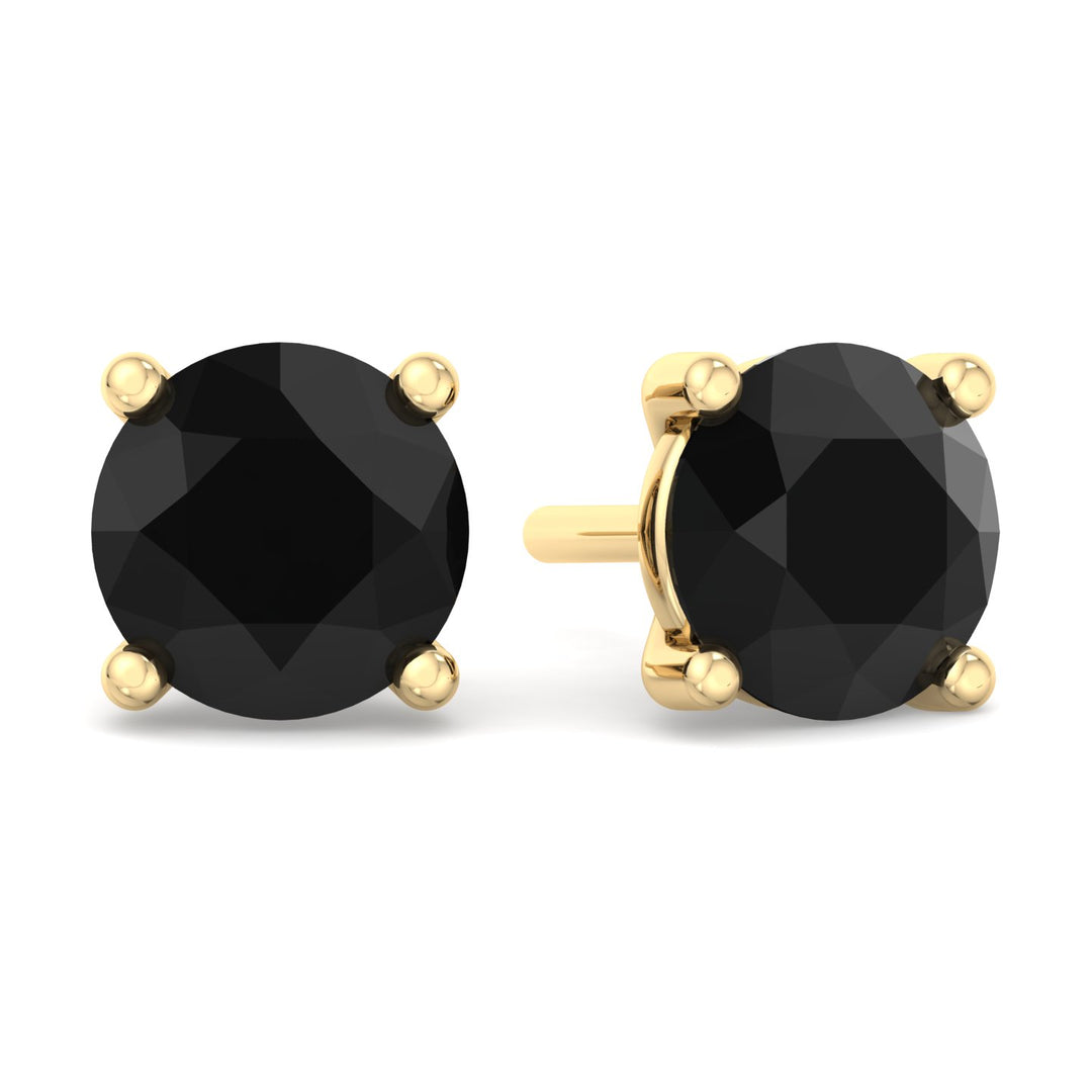 black-diamond-studs