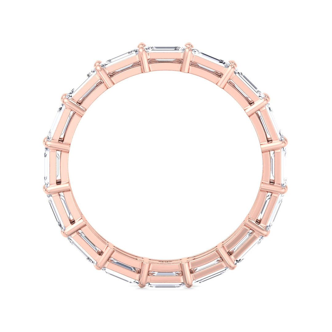 double-row-emerald-cut-diamond-in-east-to-west-style-eternity-band-in-rose-gold