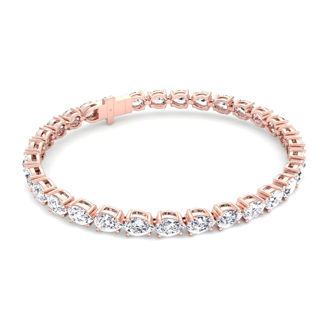 pear-shape-east-to-west-diamond-tennis-bracelet-solid-rose-gold