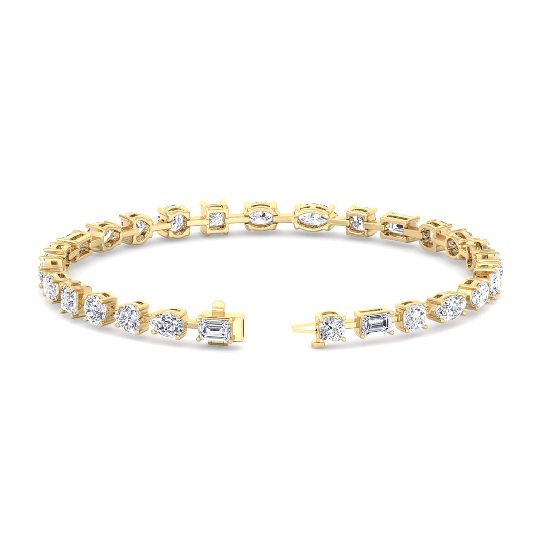 10.50-carat-total-weight-multi-shape-combo-diamond-tennis-bracelet-yellow-gold