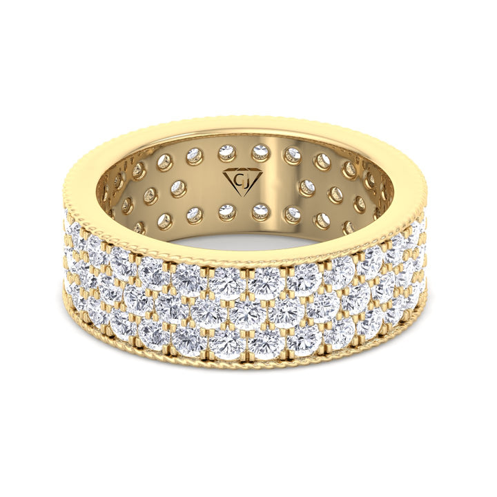 3-row-pave-round-cut-diamond-eternity-band-in-yellow-gold
