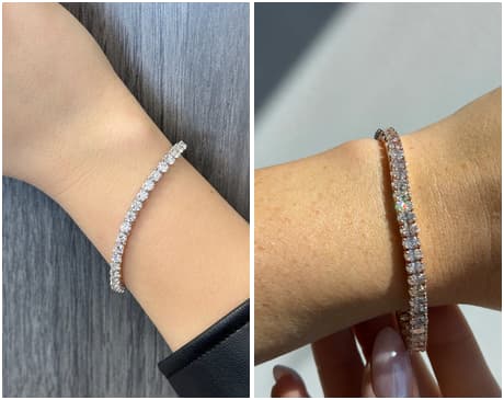3 Prong Vs 4 Prong Tennis Bracelet