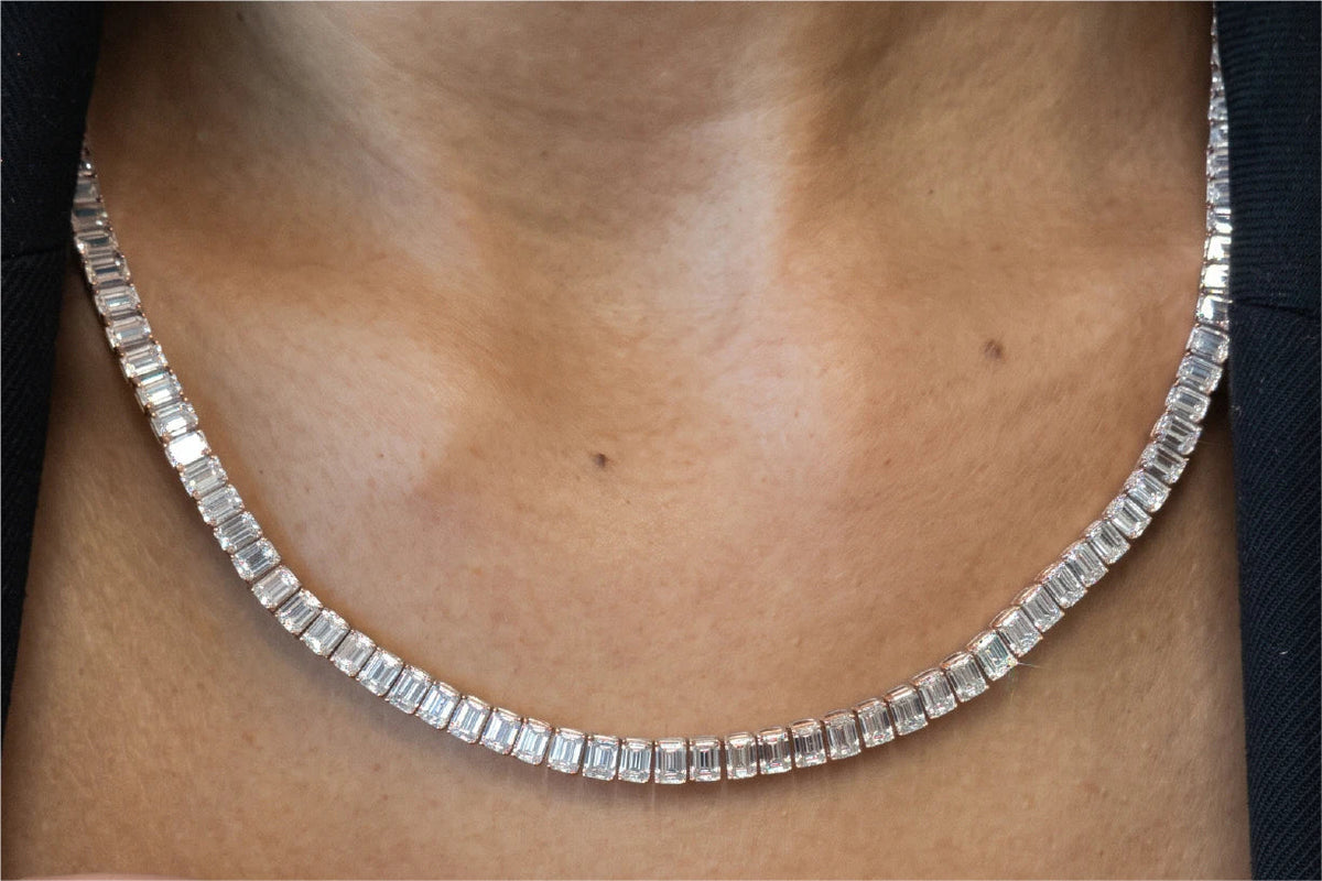 Best Carat Weight for an Everyday Tennis Necklace