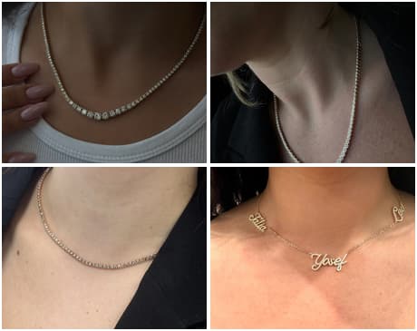 Best Diamond Tennis Necklace Styles