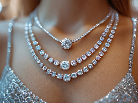 The Best Graduated Tennis Necklace Ideas