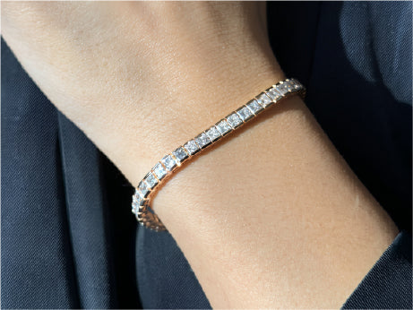  Best Princess Cut Diamond Tennis Bracelets