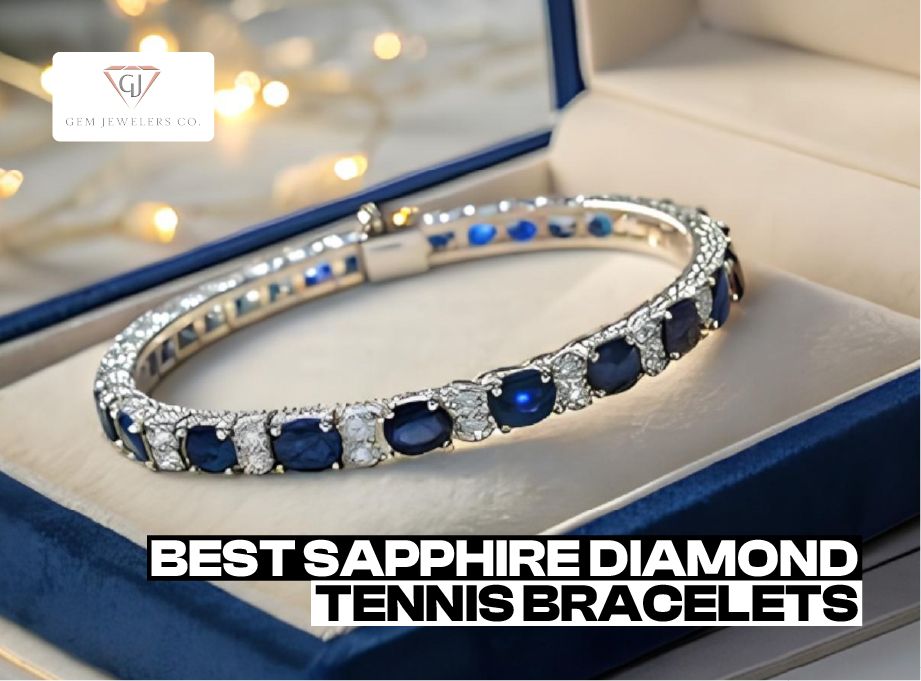 Sapphire and Diamond Tennis Bracelets