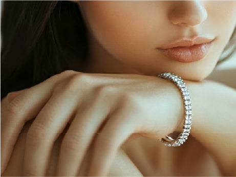 Can You Take a Shower with Your Diamond Tennis Bracelet