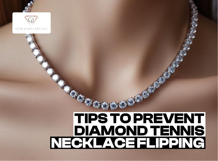 Do All Diamond Tennis Necklace Flip