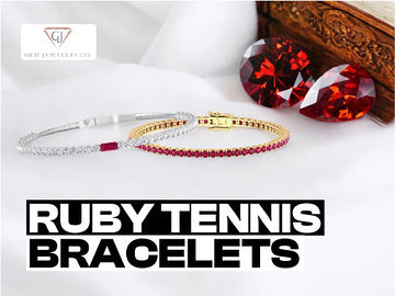 Ruby Tennis Bracelets