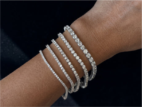 Tennis Bracelet Sizing Guide