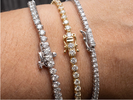 Tennis Necklace and Bracelet Clasps