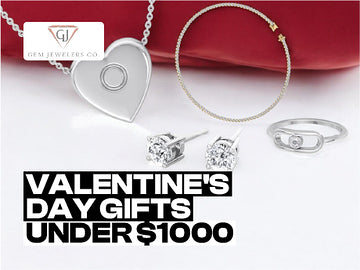 Valentine's Day Diamond Gifts Under $1000 