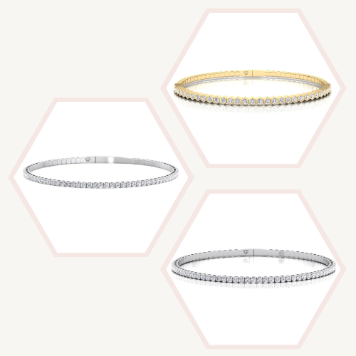 Diamond Bangles