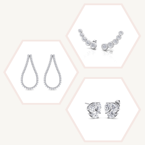 Diamond Fashion Earrings