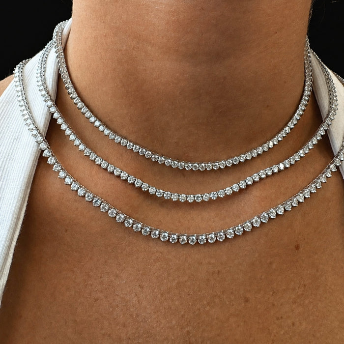 Diamond Tennis Necklaces