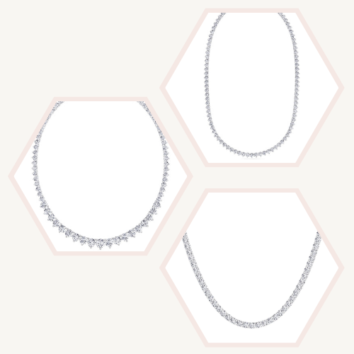 Diamond Tennis Necklaces