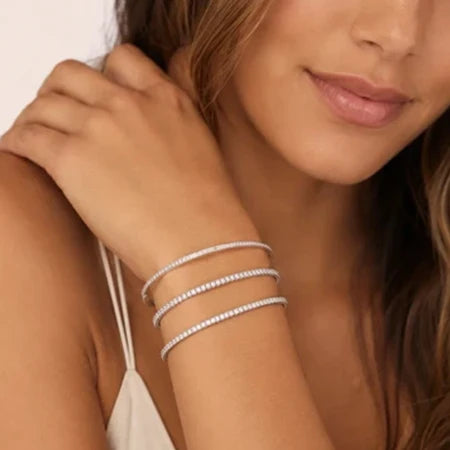 Diamond Bangles