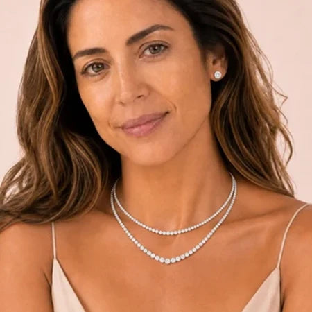 Diamond Tennis Necklaces