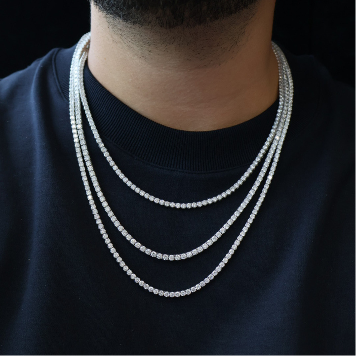 Men's Diamond Necklaces