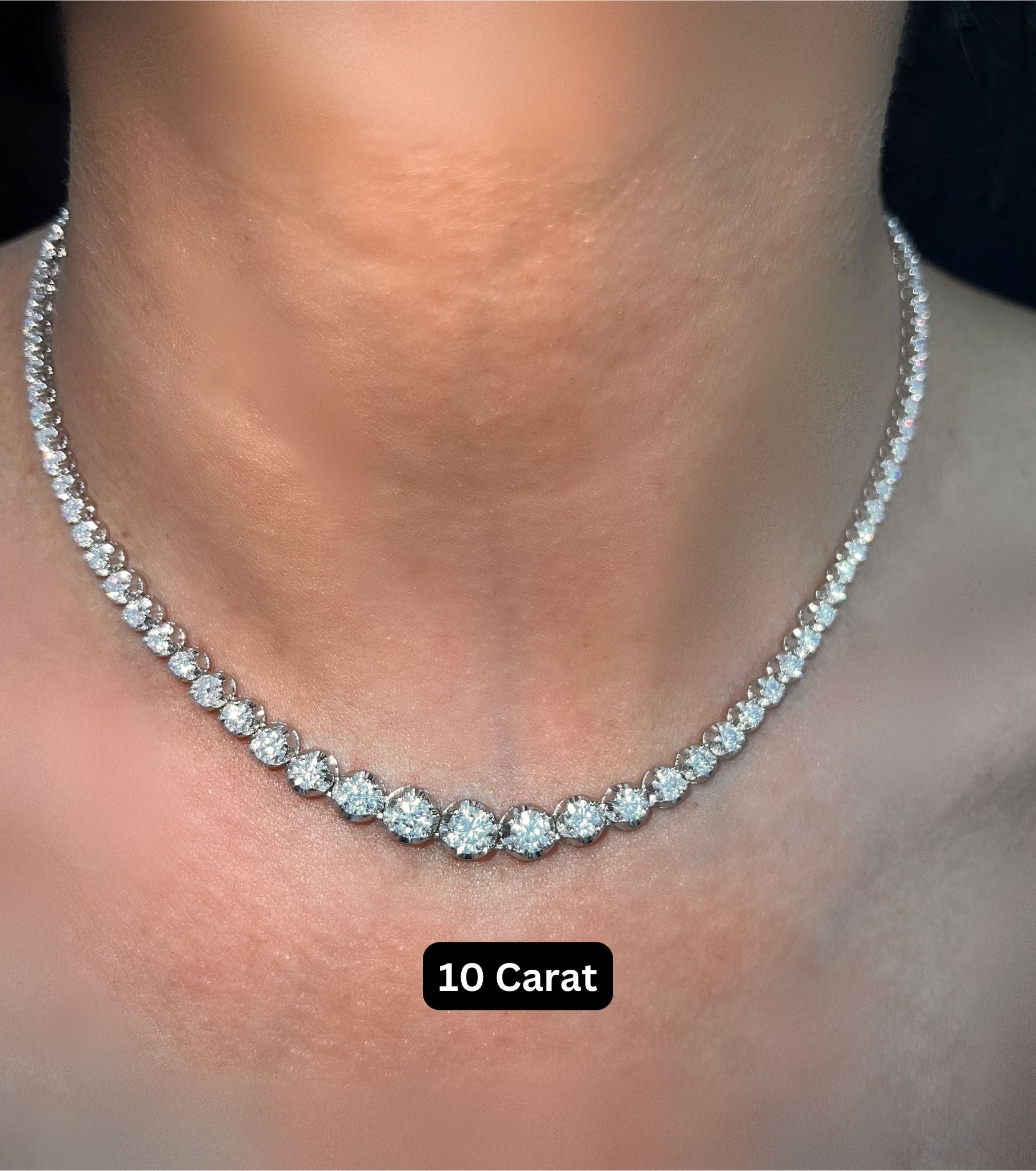 Silver 1/10 Carat Diamond 43.5cm Chain – Grahams Jewellers