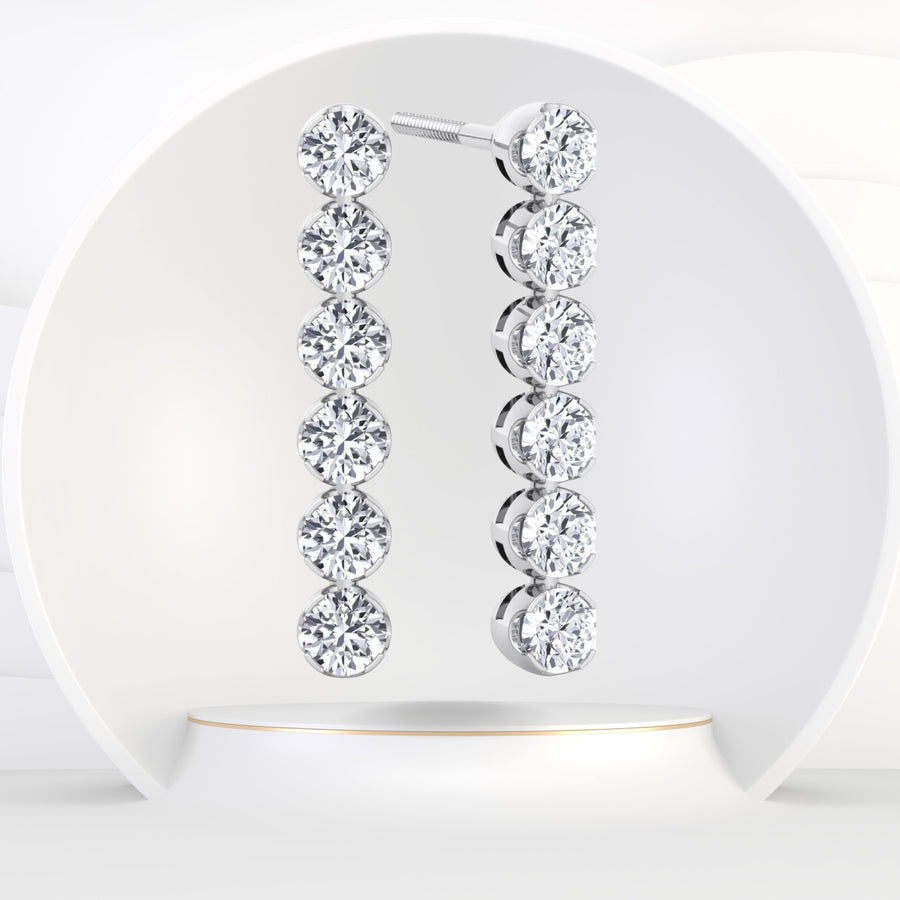 Real Diamond Stud Earrings – Shop Customizable Designs