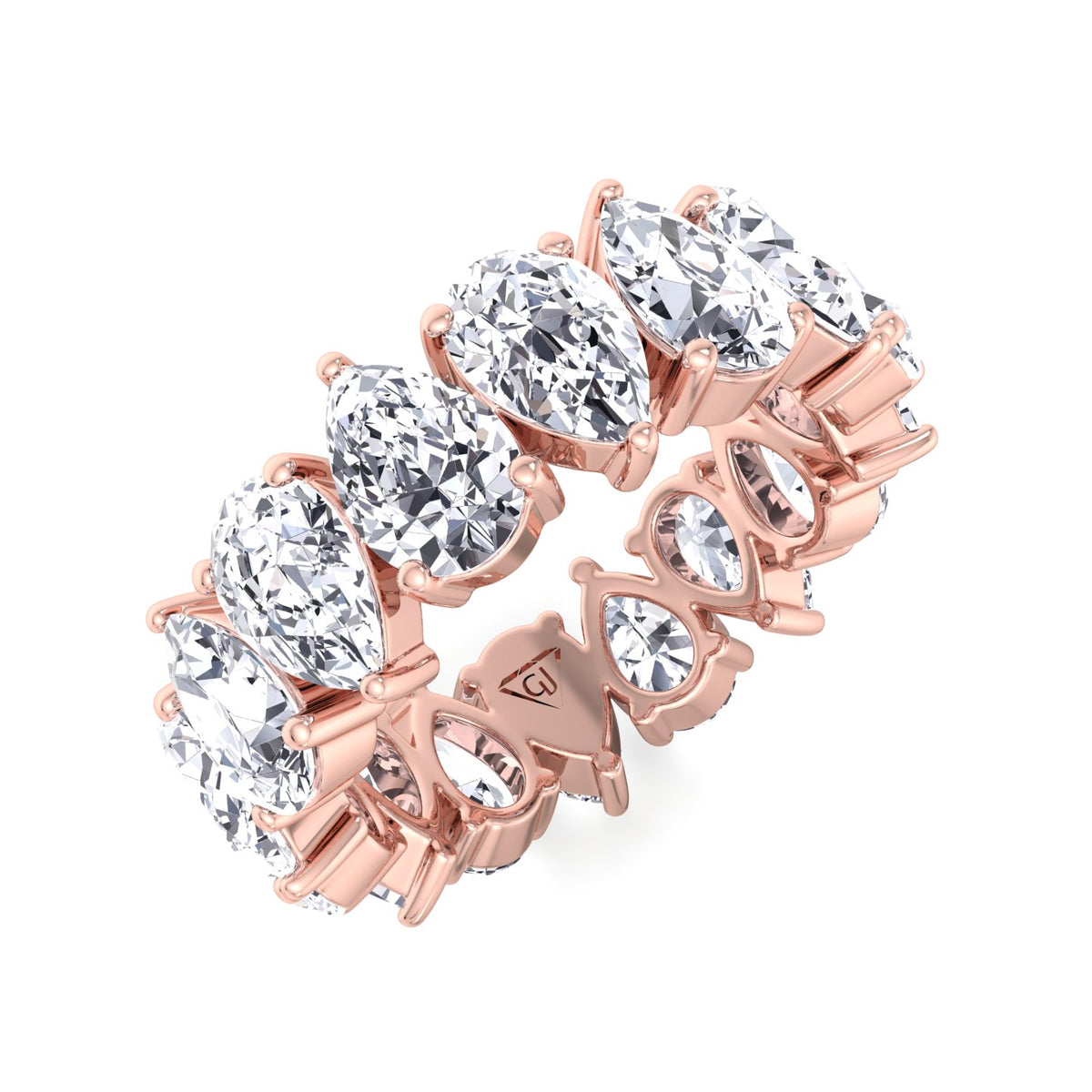 pear-shape-diamond-eternity-band-in-solid-rose-gold